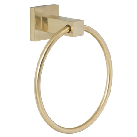 Sure-Loc Hardware Sure-Loc Hardware Baden Towel Ring, Satin Brass BD-TR1 SB